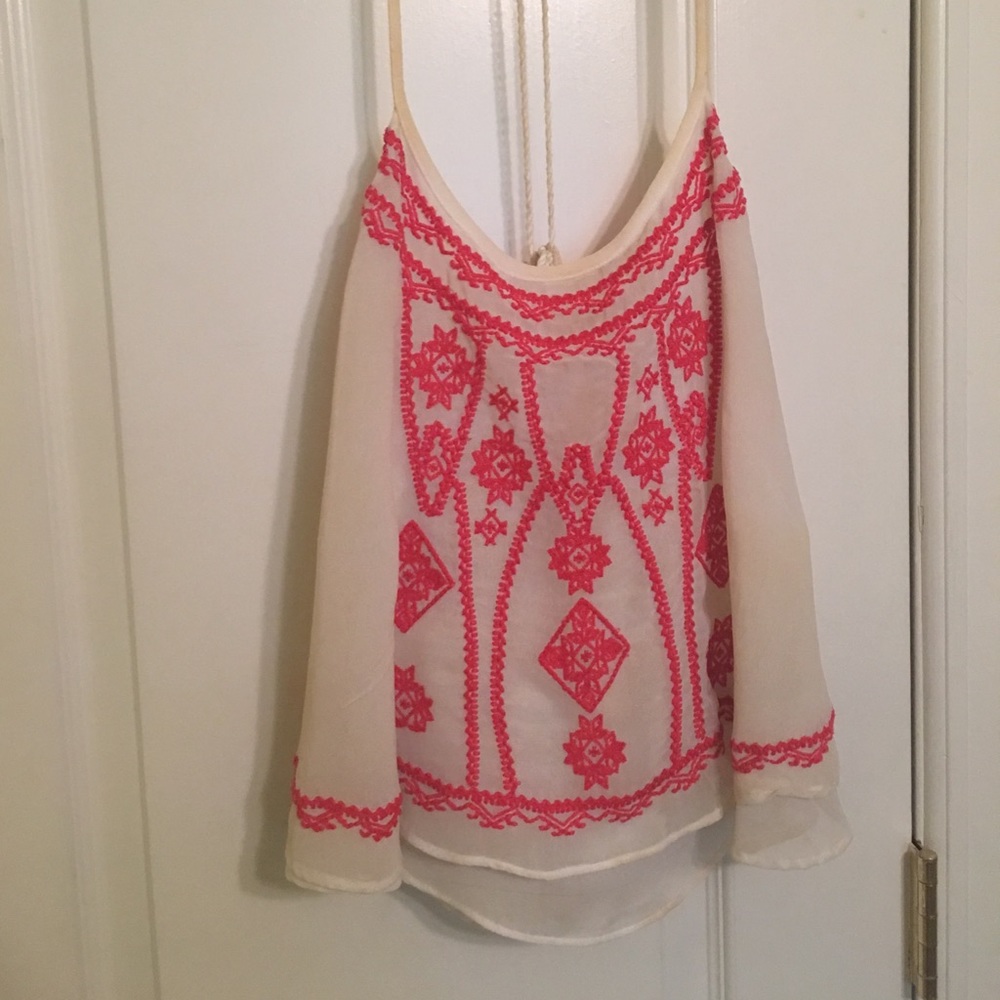 White Double Layered Cami Tank